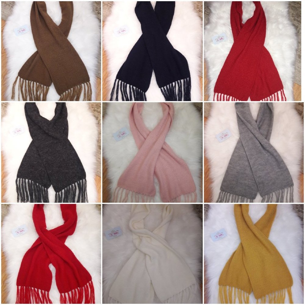 Scarf women’s 100% Baby Alpaca 62" x 8"